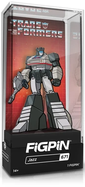 FiGPiN TRANSFORMERS JAZZ #671 LiMiTED EDiTiON