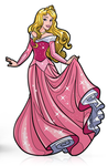 FiGPiN DiSNEY PRiNCESS AURORA #686