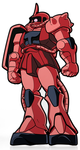 FiGPiN GUNDAM MS-06S CHAR'S ZAKU II #697