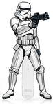 FiGPiN STAR WARS A NEW HOPE STORMTROOPER #703