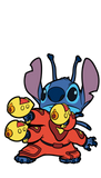 FiGPiN DiSNEY LiLO & STiTCH GLiTTER STiTCH #781 ECCC 2021 EXCLUSiVE