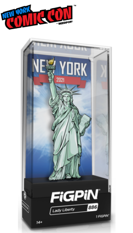 FiGPiN LADY LiBERTY #886 NYCC 2021 EXCLUSiVE