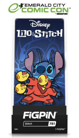 FiGPiN DiSNEY LiLO & STiTCH GLiTTER STiTCH #781 ECCC 2021 EXCLUSiVE