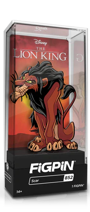 FiGPiN DiSNEY THE LiON KiNG SCAR #852 (1ST EDiTiON)