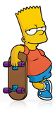 FiGPiN THE SiMPSONS BART SiMPSON #870