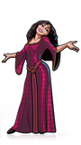 FiGPiN DiSNEY ViLLAiNS MOTHER GOTHEL #952