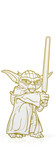 FiGPiN STAR WARS THE CLONE WARS YODA #999 STAR WARS CELEBRATiON 2022 EXCLUSiVE