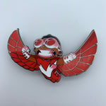 SKOTTiE YOUNG FALCON SDCC 2019 MARVEL EXCLUSiVE ENAMEL PiN