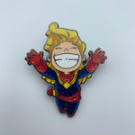 SKOTTiE YOUNG CAPTAiN MARVEL SPARKLE CHASE SDCC 2019 MARVEL EXCLUSiVE ENAMEL PiN