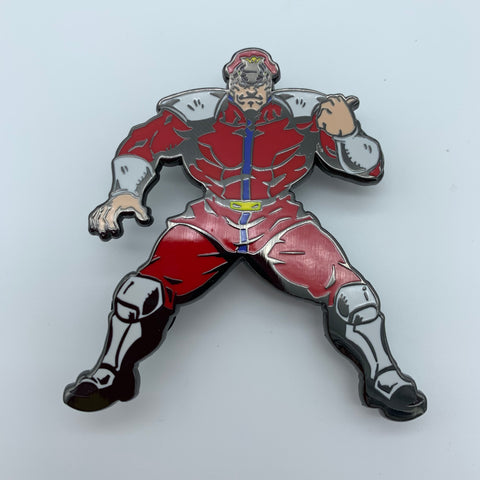 M. BiSON WiNNiNG POSE STREET FiGHTER 2 TURBO SDCC 2019 UDON EXCLUSiVE ENAMEL PiN