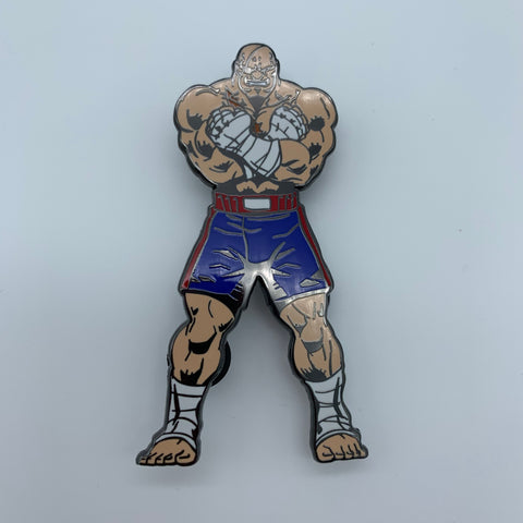 SAGAT WiNNiNG POSE STREET FiGHTER 2 TURBO SDCC 2019 UDON EXCLUSiVE ENAMEL PiN