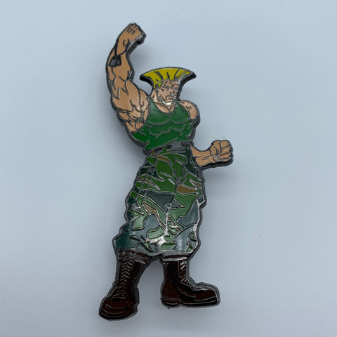 GUiLE WiNNiNG POSE STREET FiGHTER 2 TURBO SDCC 2017 UDON EXCLUSiVE ENAMEL PiN