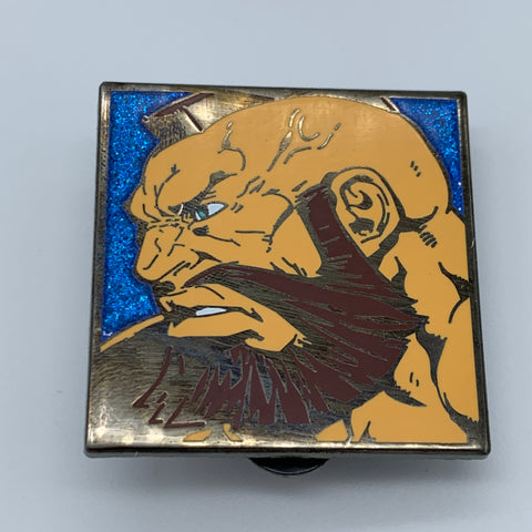 ZANGiEF P2 CHARACTER SELECT STREET FiGHTER 2 TURBO SDCC 2016 UDON EXCLUSiVE ENAMEL PiN