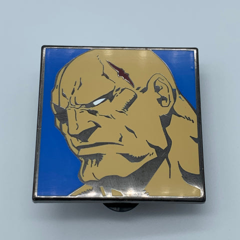 SAGAT P1 CHARACTER SELECT STREET FiGHTER 2 TURBO SDCC 2016 UDON EXCLUSiVE ENAMEL PiN