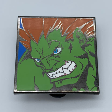BLANKA P1 CHARACTER SELECT STREET FiGHTER 2 TURBO SDCC 2016 UDON EXCLUSiVE ENAMEL PiN