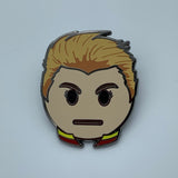 CAPTAiN MARVEL EMOJi SDCC 2017 MARVEL EXCLUSiVE ENAMEL PiN