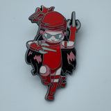 SKOTTiE YOUNG ELEKTRA SDCC 2015 MARVEL EXCLUSiVE ENAMEL PiN