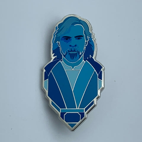 FORCE SPiRiT LUKE SKYWALKER CHASE VARiANT STAR WARS CELEBRATiON 2020 EXCLUSiVE ENAMEL PiN