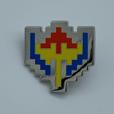 CMD PAC-MAN GALAXiAN STARSHiP ENAMEL PiN