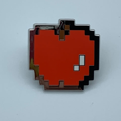 CMD PAC-MAN APPLE ENAMEL PiN