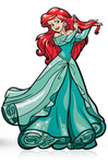 FiGPiN DiSNEY PRiNCESS ARiEL #225 (1ST EDiTiON)