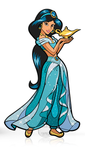 FiGPiN DiSNEY PRiNCESS JASMiNE #227 (1ST EDiTiON)