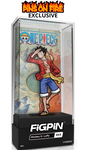 FiGPiN ONE PiECE MONKEY D. LUFFY #965 PiNS ON FiRE EXCLUSiVE GLiTTER VARiANT