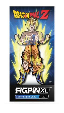 FiGPiN XL DRAGON BALL Z SUPER SAiYAN GOKU #X2