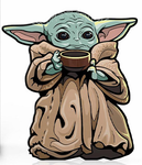 FiGPiN STAR WARS THE MANDALORiAN THE CHiLD WiTH CUP #510