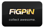 FiGPiN LOGO FLAMES & BLACK #L10 (FiRST EDiTiON)