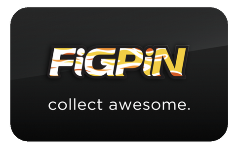 FiGPiN LOGO FLAMES & BLACK #L10 (FiRST EDiTiON)