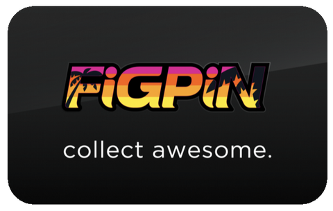 FiGPiN LOGO SUNSET & BLACK #L32 (FiRST EDiTiON)