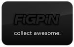 FiGPiN LOGO BLACK ON BLACK #L35 (FiRST EDiTiON)