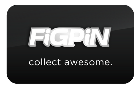 FiGPiN LOGO WHITE & SiLVER #L5 (SECOND EDiTiON)